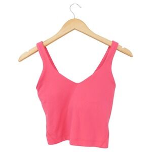 Lululemon Align Tank Top Hot Pink Yoga Workout Activewear Size 2